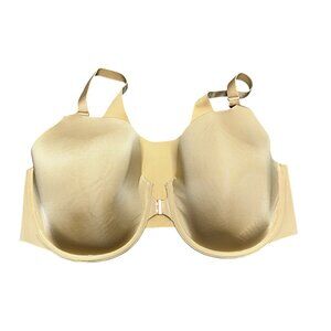 Soma Bra 38DD Vanishing Back 360 Perfect‎ Coverage Front Close Underwire Beige